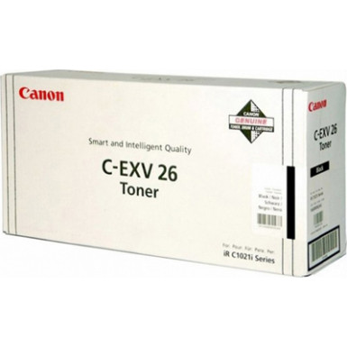 ZAFÍR PREMIUM Canon C-EXV-26 BK LEÉRTÉKELT EREDETI CANON TONER