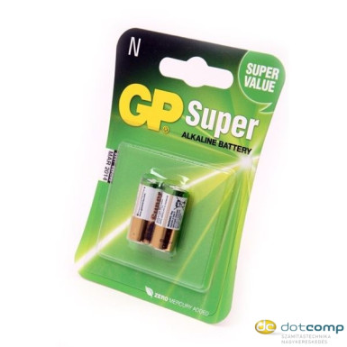 GP 1.5V Super alkáli 910A (N) elem (2db/bliszter) /GP910A-BL2/