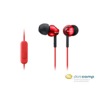 Sony MDR-EX110AP fülhallgató piros