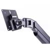 MULTIBRACKETS Gaslift asztali rögzítő LCD/PLAZMA/LED dupla karos konzol White színű, Vesa 75x75 100x100