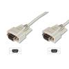 ASSMANN RS232 Connection Cable DSUB9 F (jack)/DSUB9 F (jack) 3m beige AK-610106-030-E
