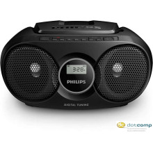 Philips AZ215B/12 hordozható CD lejátszó fekete