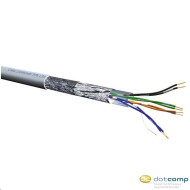 Roline STP/FTP CAT5e fali kábel 300m szürke /21.15.0020-1/