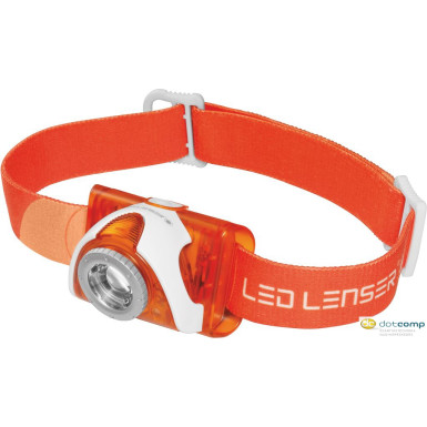 LED Lenser SEO3 narancs fejlámpa /SEO3-6104TIB/