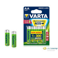 Varta Ready To Use AA Ni-Mh 2600 mAh ceruza akku (4db/csomag)
