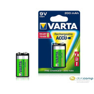 Varta 9V 200 mAh akkumulátor (1db/csomag) /56722101401/
