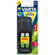 Varta Pocket töltő+ AA 2600 mAh akku (4db akkuval) Ready 2 USE /57642101471/