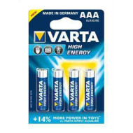 VARTA ENERGY Alkálielem AAA, 4db-os