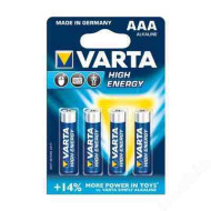 VARTA High Energy Alkálielem AAAx4