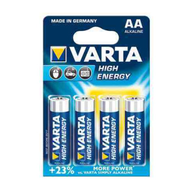 VARTA High Energy Alkálielem AAx4
