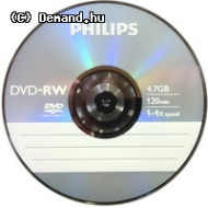 Philips DVD-RW 4.7GB 4X DVD lemez