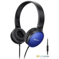 Panasonic RP-HF300ME-A mikrofonos fejhallgató kék