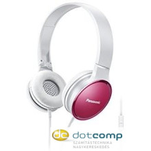 Panasonic RP-HF300ME-P mikrofonos fejhallgató fehér-rózsaszín