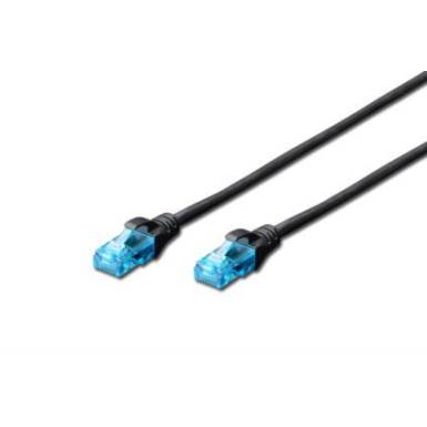 Digitus Premium CAT 5e UTP patch kábel, fekete 3.0m DK-1512-030/BL Digitus Premium CAT 5e UTP patch kábel, fekete 3.0m DK-1512-030/BL