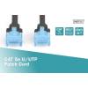 Digitus Premium CAT 5e UTP patch kábel, fekete 3.0m DK-1512-030/BL