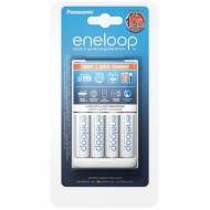 Panasonic Loader BQ-CC55 + 4 x R6/AA Eneloop 1900 mAh K-KJ55MCC40E