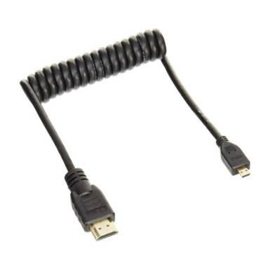 Atomos Full HDMI - Full HDMI spirálkábel 50cm Atomos Full HDMI - Full HDMI spirálkábel 50cm