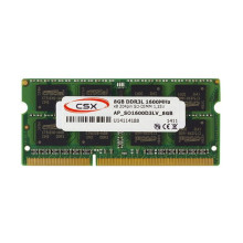 8GB 1600MHz CSX DDRIII So-Dimm RAM 1,35V SO1600D3LV CSXA-PSO-1600D3L-8GB
