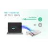 i-tec MySafe USB 3.0 Easy external hard disk case 6.4 cm/2.5''for SATA SSD white MYSAFEU314