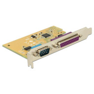 Delock PCI Express Card  1 x Serial + 1 x Parallel 89446
