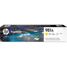 HP - INKJET ENTERPRISE SUPPLY (K6) INK CARTRIDGE 981A YELLOW       J3M70A