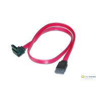 ASSMANN Serial ATA Cable SATA (7pin) angled F(jack)/SATA (7pin) F(jack) 0,5m red AK-400104-005-R
