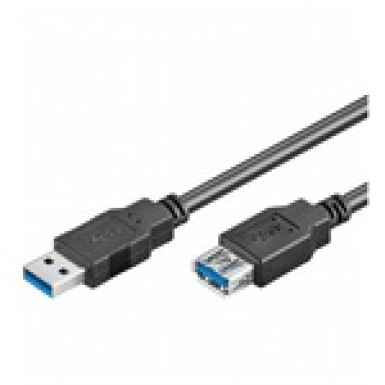 USB 3.0 hosszabbító kábel A-A 1,8m bézs szín S3012