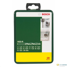 Bosch 2607019435 19 részes HSS-R fémfúrókészlet