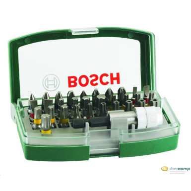 Bosch 2607017063 32 részes csavarozófejkészlet színjelöléssel