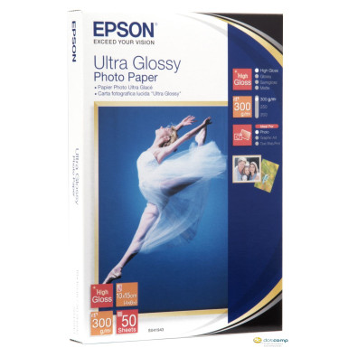 Epson fotópapír 10x15 Ultra Glossy 50 lap