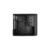 DeepCool Számítógépház - WAVE V2 (fekete, fekete belső, mATX, 1xUSB3.0, 1xUSB2.0)