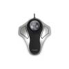KENSINGTON Egér, trackball, vezetékes, optikai, USB, KENSINGTON "Orbit", ezüst K64327