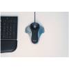 KENSINGTON Egér, trackball, vezetékes, optikai, USB, KENSINGTON "Orbit", ezüst K64327