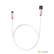 SKROSS USB - Micro USB kábel fehér-narancs /SKR-MICROUSBCABLE/