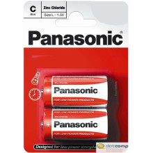 Panasonic 1.5V C elem cink-mangán (2db / csomag) /R14R-2BP/