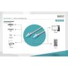 Digitus DK-1511-010/B UTP patch kábel CAT5e 1m kék