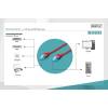 Digitus DK-1511-030/R UTP patch k&aacute;bel CAT5e 3m piros