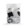 Gembird adapter HDMI-A(M) -VGA (F), on cable, black A-HDMI-VGA-04
