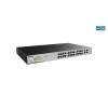 D-Link 24-Port Desktop Gigabit PoE + 2GE Combo Switch Total PoE Budget: 370W DGS-1026MP