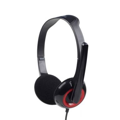 Gembird MHS-002 sztereó headset+mikrofon fekete Gembird MHS-002 sztereó headset+mikrofon fekete