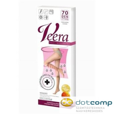 Veera kompressziós térdharisnya 70 DEN fekete 3-4 /GYEKT70F3/