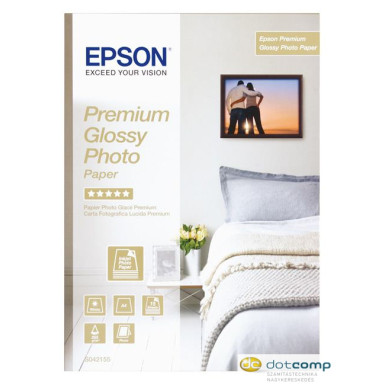 Epson fotópapír A4 Premium Glossy 15 lap