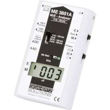Elektroszmog m&eacute;rő Gigahertz Solutions ME3851A