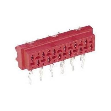 Nyáklap-nyáklap és szalagkábel-nyáklap csatlakozó, Raszterméret=1.27 mm Mikro-MaTch TE Connectivity 8-215460-2 Nyáklap-nyáklap és szalagkábel-nyáklap csatlakozó, Raszterméret=1.27 mm Mikro-MaTch TE Connectivity 8-215460-2