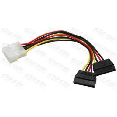 Cable ROLINE Molex - SATA táp átalakító 0,2m Cable ROLINE Molex - SATA táp átalakító 0,2m