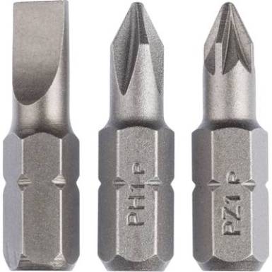 Bosch 2609255974 3 r&eacute;szes Csavaroz&oacute; bit k&eacute;szlet Standard (HEX, PH, PZ)