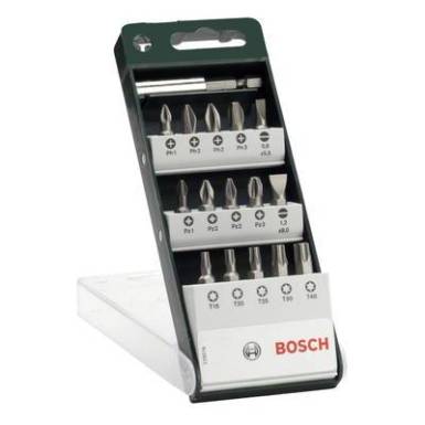 Bosch 2609255977 16 r&eacute;szes Csavaroz&oacute; bit k&eacute;szlet Standard (HEX, PH, PZ, T)