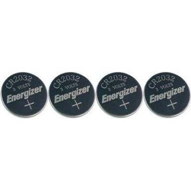 CR2032 lítium gombelem, 4 részes készlet, 3 V, 240 mAh, BR2032 CR2032 lítium gombelem, 4 részes készlet, 3 V, 240 mAh, BR2032