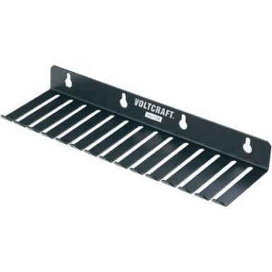 Mérővezeték tartó, mérőkábel tároló, falhoz rögzíthető, 280 x 85 x 32 mm, fekete színű Voltcraft ML-1 OR Mérővezeték tartó, mérőkábel tároló, falhoz rögzíthető, 280 x 85 x 32 mm, fekete színű Voltcraft ML-1 OR