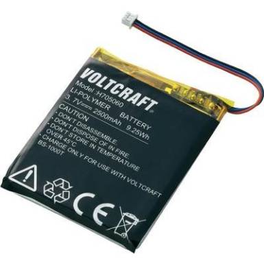 VOLTCRAFT BS-BAT Tartalék akku, endoszkóp tartozékAlkalmas BS-1000T VOLTCRAFT BS-BAT Tartalék akku, endoszkóp tartozékAlkalmas BS-1000T